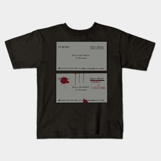 Patrick Bateman cards (pattern) Kids T-Shirt